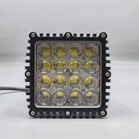 Universal Square Style Spot Light 60W Cree USA Quality 6D Lens Bar Light 2 Pcs Set