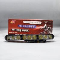 8 Inch Bar Light 9 SMD Plastic Body Bar Light White Colour 2 Pcs Set