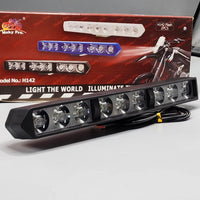 8 Inch Bar Light 9 SMD Plastic Body Bar Light White Colour 2 Pcs Set