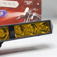 8 Inch Bar Light 9 SMD Plastic Body Bar Light Yellow Colour 2 Pcs Set