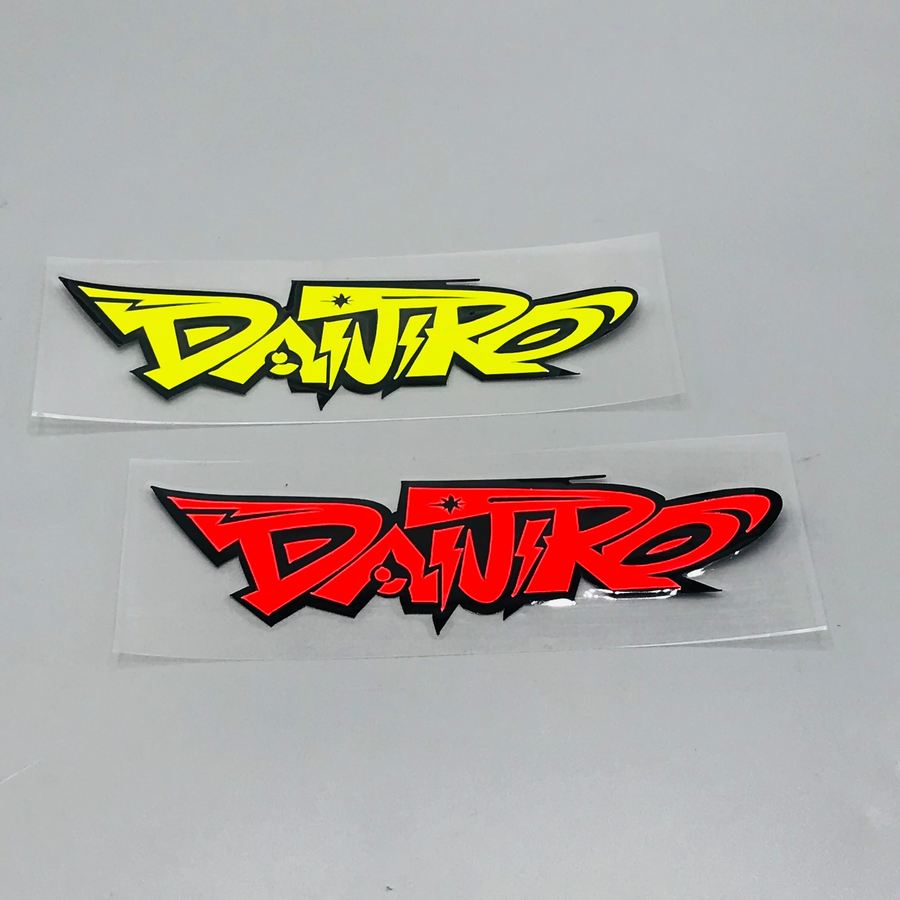 Premium Quality Custom Sticker Sheet For Car & Bike Embossed Style Daijiro