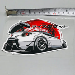 Premium Quality Custom Sticker Sheet For Car & Bike Embossed Style S-FR Racing