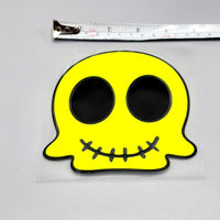Premium Quality Custom Sticker Sheet For Car & Bike Embossed Style ANGEL GHOST