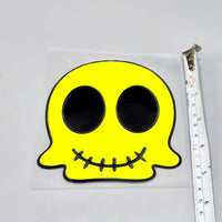 Premium Quality Custom Sticker Sheet For Car & Bike Embossed Style ANGEL GHOST