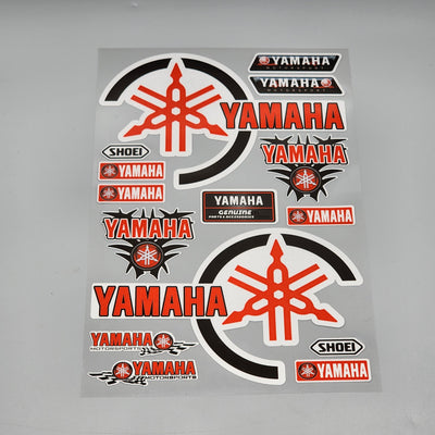 Premium Quality Custom Sticker Big Sheet For Car & Bike Embossed Style YAMAHA