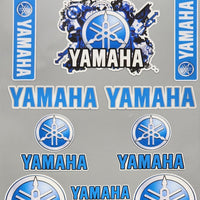 Premium Quality Custom Sticker Big Sheet For Car & Bike Embossed Style YAMAHA