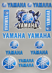 Premium Quality Custom Sticker Big Sheet For Car & Bike Embossed Style YAMAHA