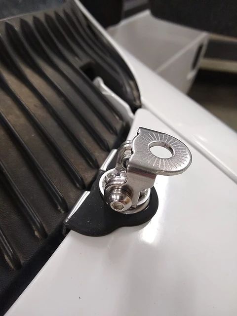 Universal Car Light Bar Bonnet Bracket Stainless Steel Mounting Bracke