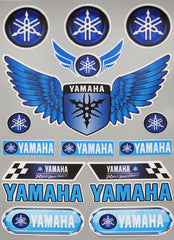 Premium Quality Custom Sticker Big Sheet For Car & Bike Embossed Style YAMAHA