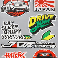 Premium Quality Custom Sticker Big Sheet For Car & Bike Embossed Style SPEED