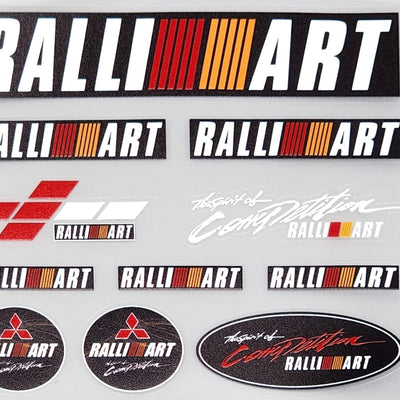 Premium Quality Custom Sticker Sheet For Car & Bike Embossed Style rally art