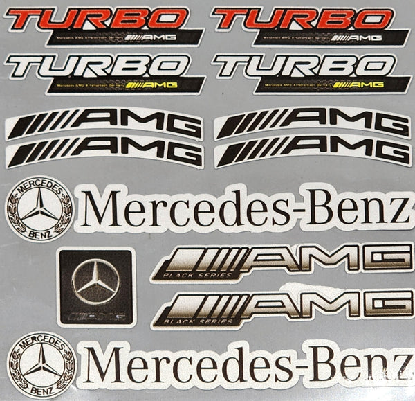 Premium Quality Custom Sticker Sheet For Car & Bike Embossed Style TURBO