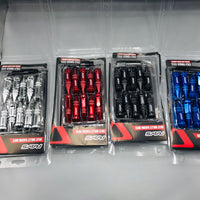 Universal Aluminum Cap Spiked Racing Wheel Lug Nuts Arrow Style 20Pc