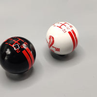 Universal 5 Speed Cobra Style Gear Shift Knob Manual Transmission Shifter Lever Stick(white)