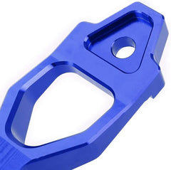 Universal Car Battery Aluminum Tie Down Clamp Bracket 1 Pc (Blue)