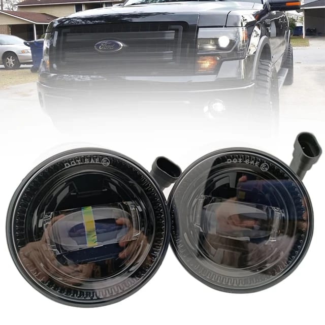 Universal 4.5 Inches Fog Light Bumper Light With Premium Quality 2 Pc