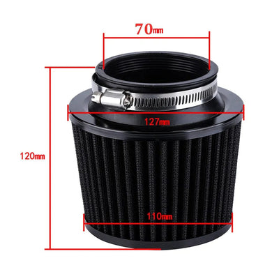 Universal High Flow Air Filter Sport Air Filter For Car High Performance 1 Pc