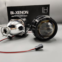 LIUHAWK Bi Xenon Simple DRL Projector For Car 2 Pcs Set