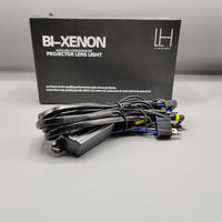 LIUHAWK Bi Xenon Simple DRL Projector For Car 2 Pcs Set