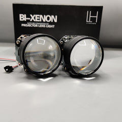2 Pcs Set LIUHAWK Bi Xenon Projector X1 Style 65W Watt SMD Complete Best For Projector