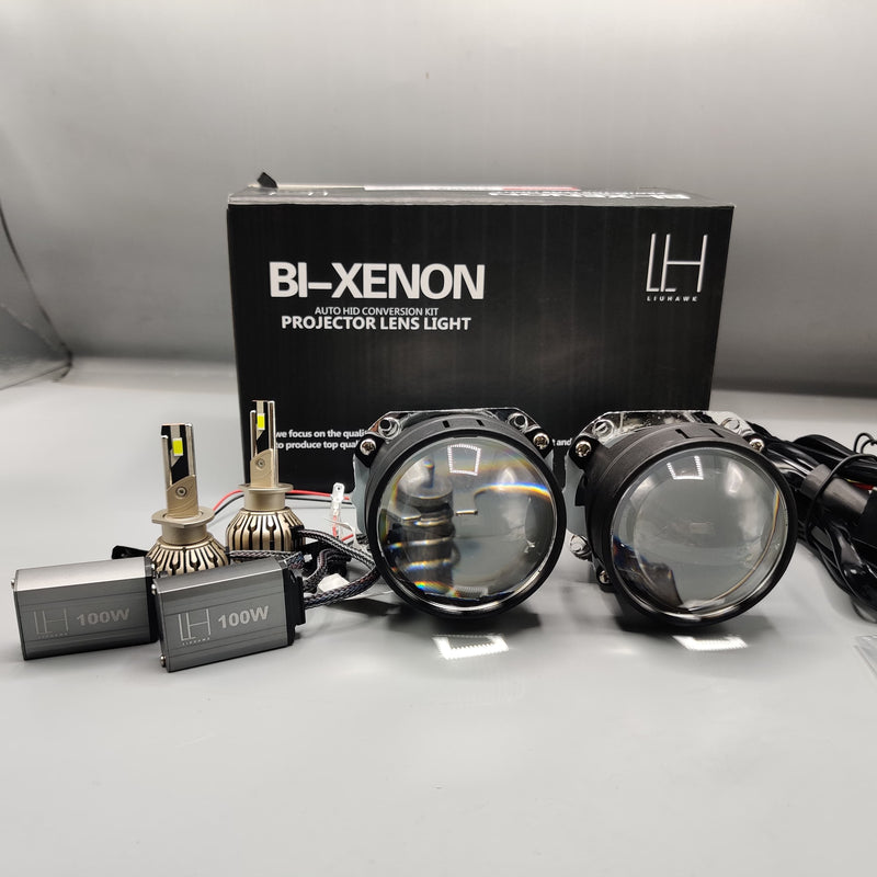 LIUHAWK Bi Xenon Projector X1 Style 55 Watt SMD Complete 2 Pcs Set
