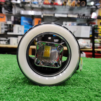 Universal Round ROOF Led Extralight 20w Red Devil Eye 4 Functions 1 Pc