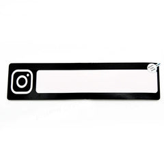 Instagram LED Car Window Sticker Windshield Electric Safety Decal Decoration Sticker Auto 1 Pc