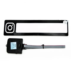 Instagram LED Car Window Sticker Windshield Electric Safety Decal Decoration Sticker Auto 1 Pc