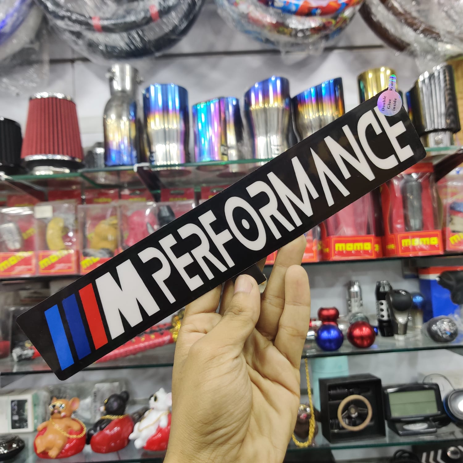 Windows Performance Part Sticker RE PERFORMANCE LED Car Window Sticker Windshield Electric Safety Decal ...
