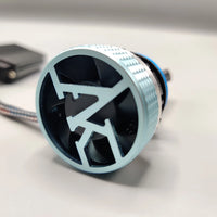 Universal LIUHAWK Bumper BI Xenon Projector Upgraded Version With RGB DRL And 100 watt LED Supported Chrome Ring 3.0 Lens
