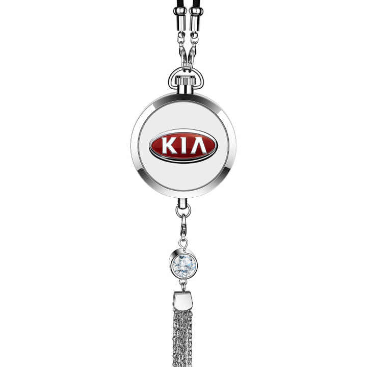 Universal KIA Car Hanging Air Freshener, Car Diffusers With Perfume Liquid 1 Pc