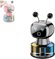 Universal Humidifier Robot Shape Car Air Freshener Diffuser, Car Interior Smart Aroma Diffuser Robot 1 Pc (GREY)