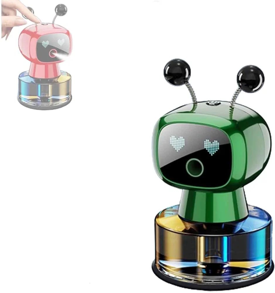 Robot Humidifier Drawing Universal Humidifier Robot Shape Car Air Freshener Diffuser, Car Inter ...