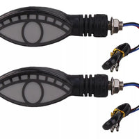 Big Boss Eye Style Bike Indicator With White DRL 2 Pcs Set