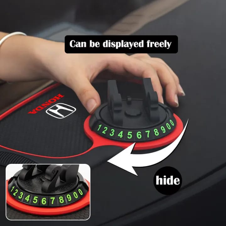 Car Dashboard Mat Mobile Phone Stand Suitable For Honda Car Interior 1 Pc