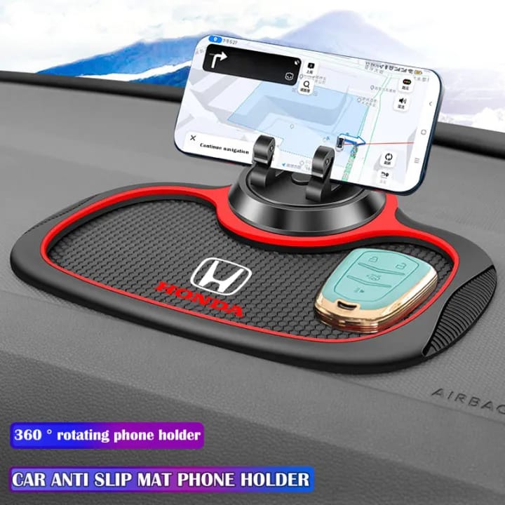 Car Dashboard Mat Mobile Phone Stand Suitable For Honda Car Interior 1 Pc