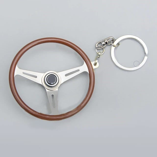 Universal Steering Keychain With Premium Quality in Metal Body 1  Pc