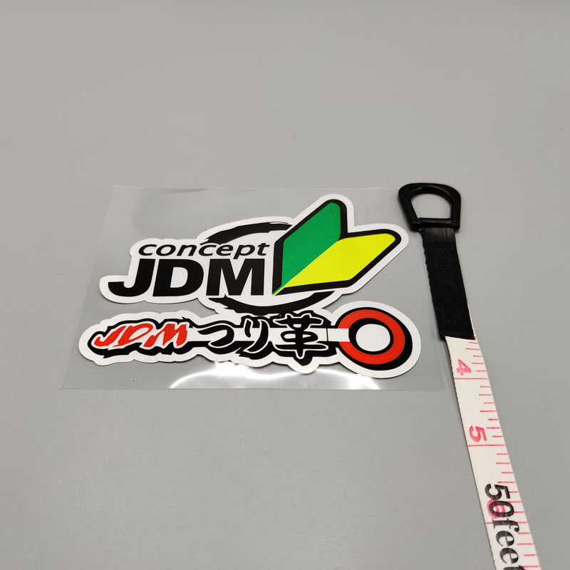 Premium Quality Custom Sticker Sheet For Car & Bike Embossed Style JDM