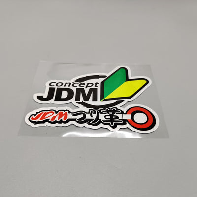 Premium Quality Custom Sticker Sheet For Car & Bike Embossed Style JDM