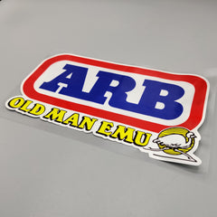 Premium Quality Custom Sticker Big Sheet For Car & Bike Embossed Style ARB