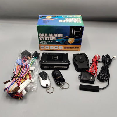Liuhawk Car Security Alarm System With Immobilizer Key
