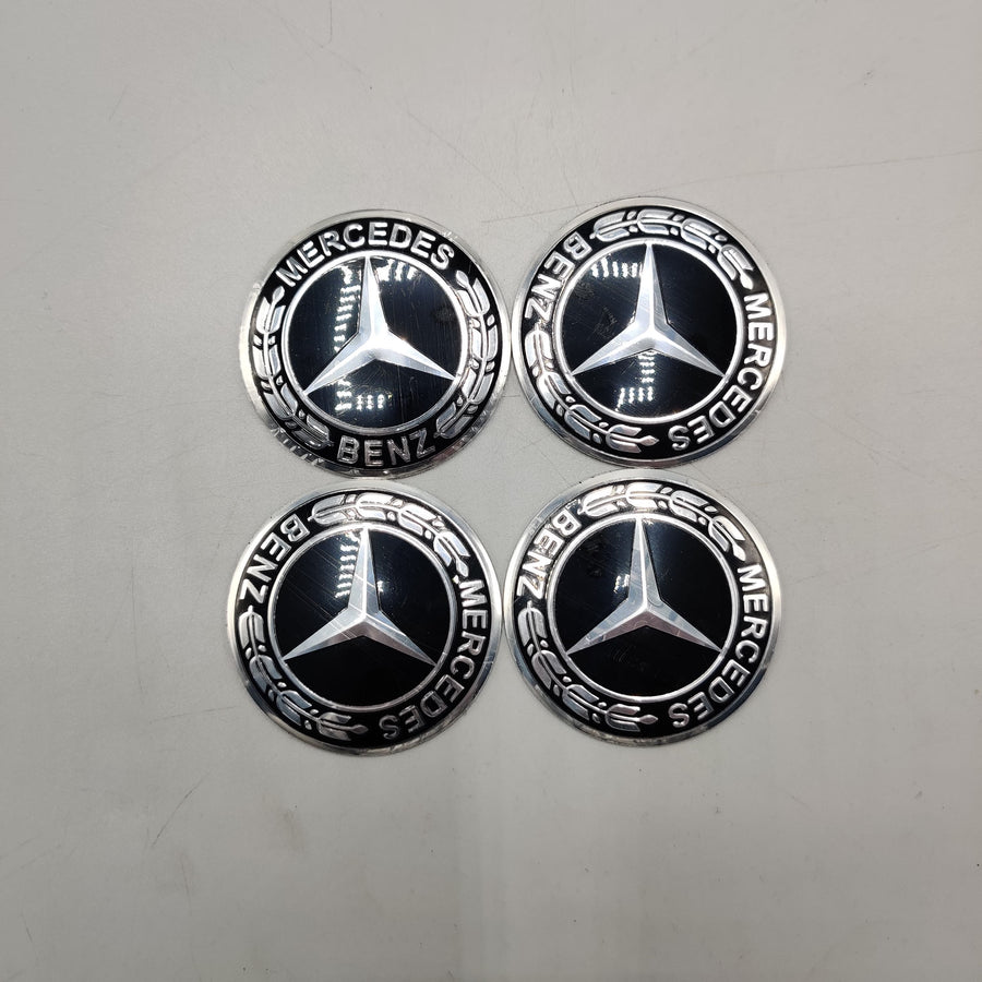 Universal 6.0mm Metal patri Wheel Logo in Premium Quality 4 Pcs Set