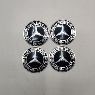 Universal 6.0mm Metal patri Wheel Logo in Premium Quality 4 Pcs Set