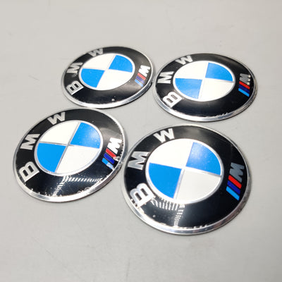 Universal 6.0mm Metal patri Wheel Logo in Premium Quality 4 Pcs Set