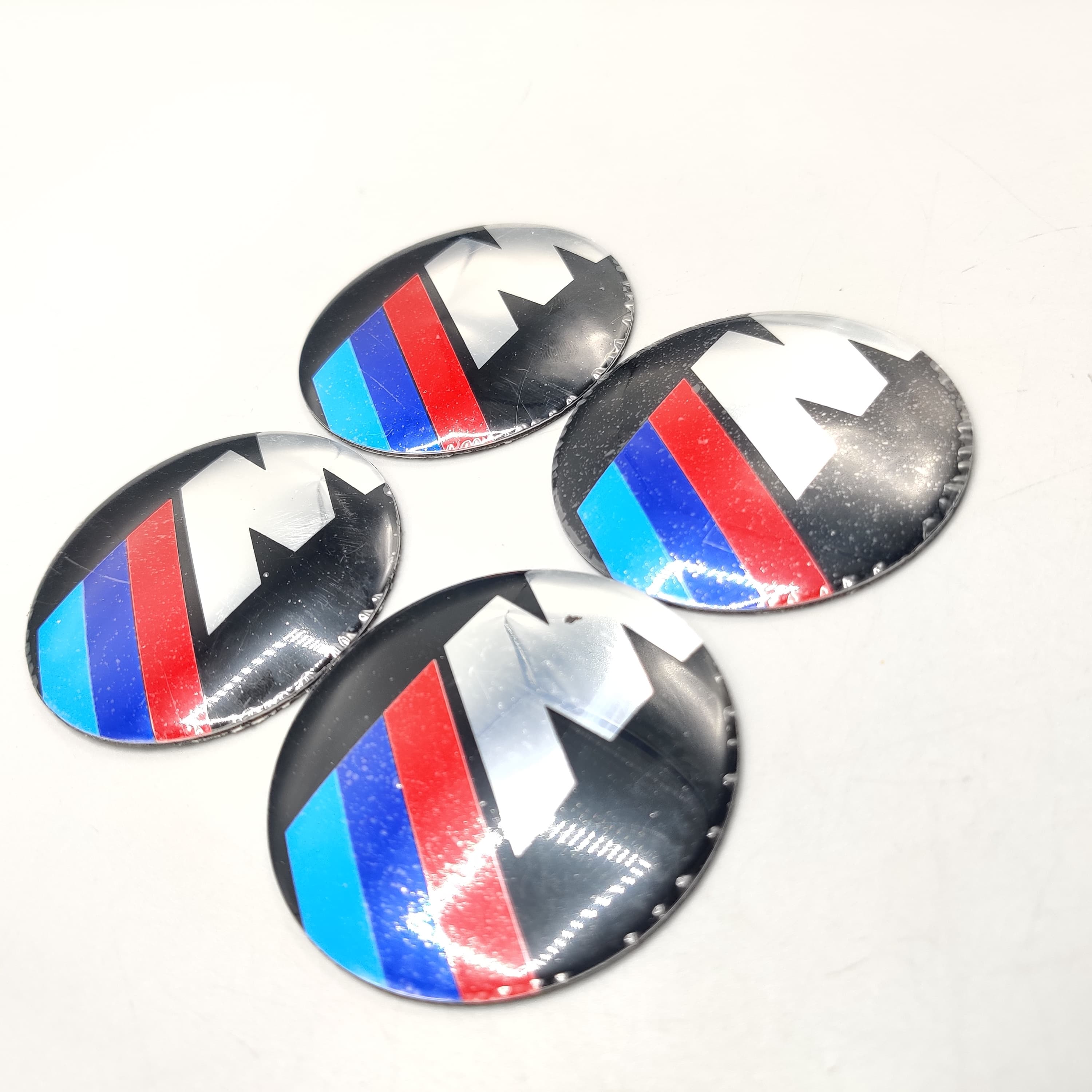 Universal 6.5mm Metal patri Wheel Logo in Premium Quality 4 Pcs Set