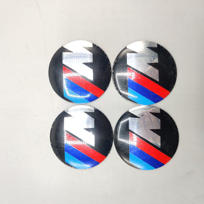 Universal 6.5mm Metal patri Wheel Logo in Premium Quality 4 Pcs Set