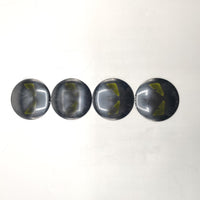 Universal 5.6mm Metal patri Wheel Logo in Premium Quality 4 Pcs Set