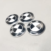 Universal 5.6mm Metal patri Wheel Logo in Premium Quality 4 Pcs Set