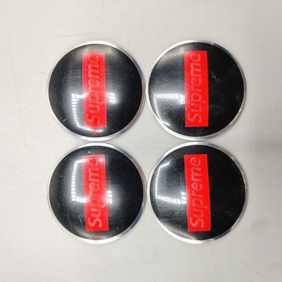 Universal 5.6mm Metal patri Wheel Logo in Premium Quality 4 Pcs Set