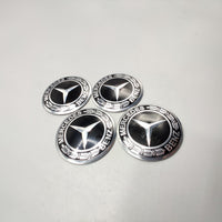 Universal 5.6mm Metal patri Wheel Logo in Premium Quality 4 Pcs Set